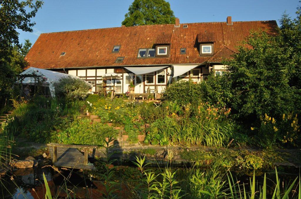 Апартаменты Forsthaus Wilmeroederberg Polle Экстерьер фото